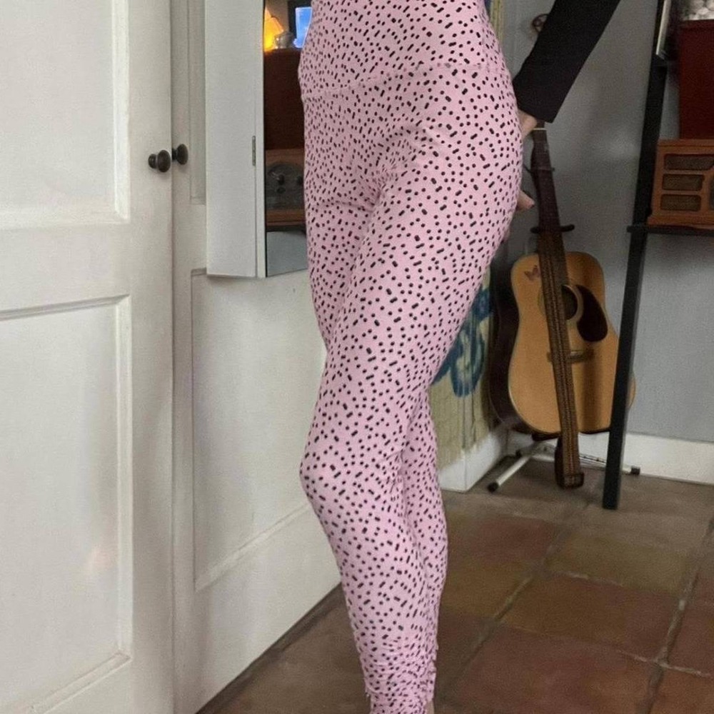 Betsy Johnson Leggings  Pink Bubblegum Leggings Size S